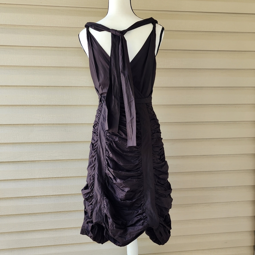 Marc Jacobs plunge neckline midi dress size 6 - Picture 7 of 14